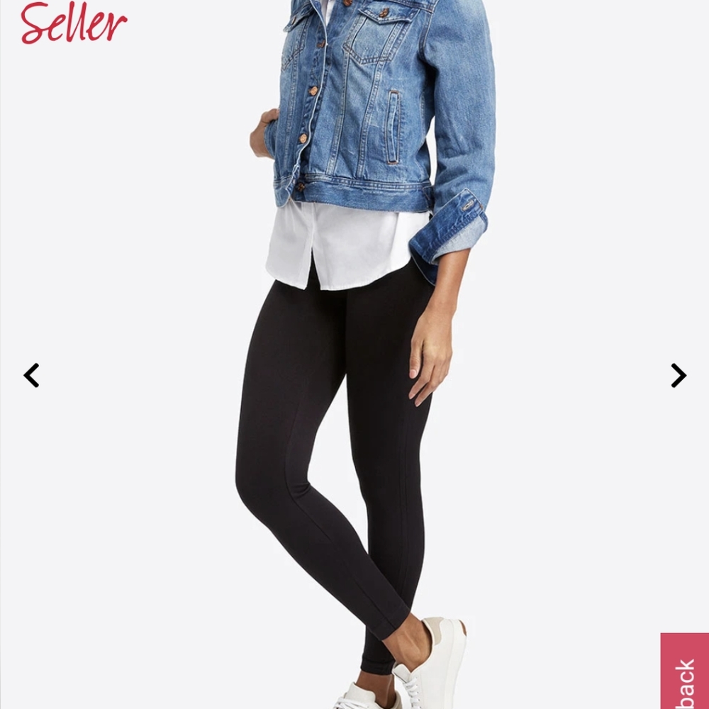 Spanx seamless leggings LG